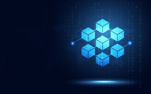 Conceito de Tecnologia Blockchain